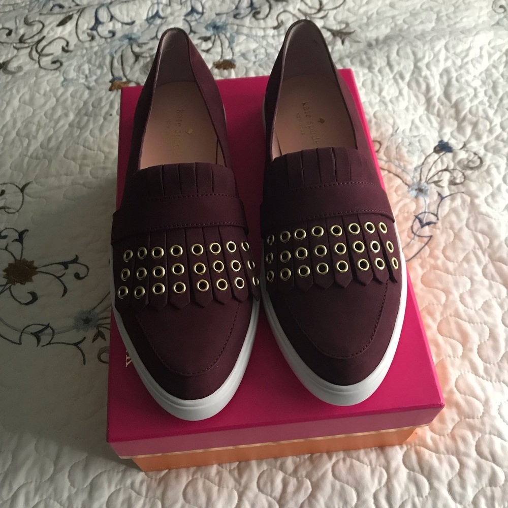 Kate Spade Courtney Grommet Slip On Sneakers